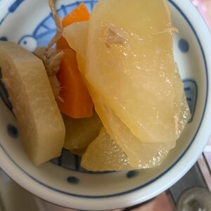 大根とツナの煮物